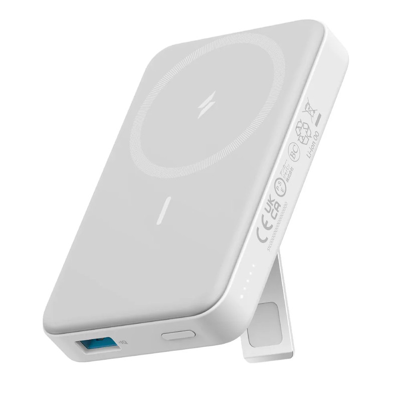 Anker 633 10000mAh Magnetic Battery - White - مزود طاقة